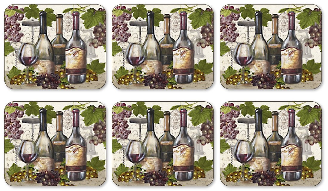 Jason Vintage Wines Coasters - Set of 6