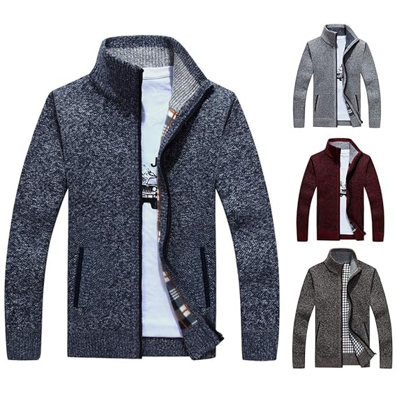 zipper collar sweater