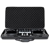 Headliner Pro-Fit&trade; Case for DDJ-REV5 | Molded EVA Shell, Water-Resistant Polyester Exterior, Removable Snug-Fit Foam, Handle &amp; Detachable Shoulder Strap