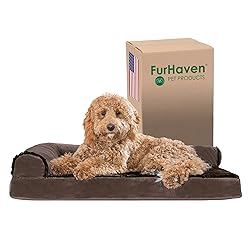 Furhaven Orthopedic Dog Bed for Large/Medium Dogs