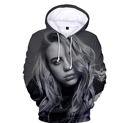SIMYJOY Unisex Billie Eilish Bellyache Hoodie 3D Nigeria Ubuy