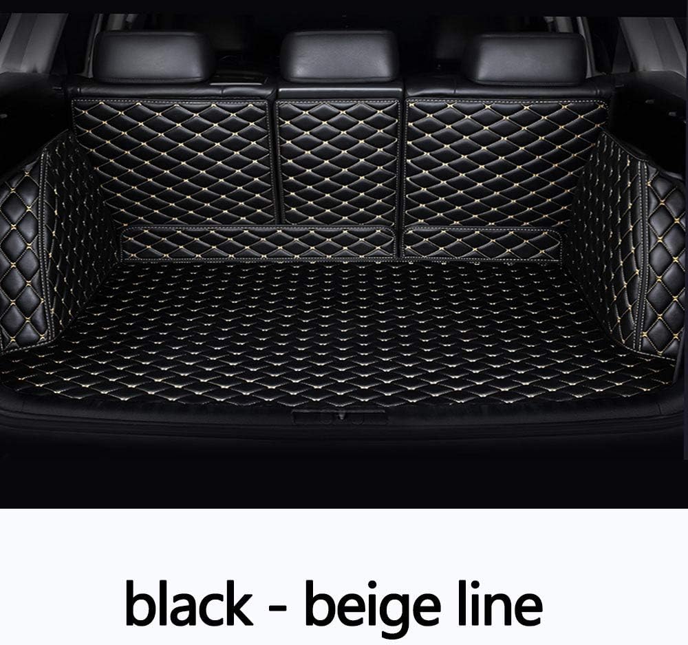 ROWNFUR Leather car trunk mats For Toyota land cruiser 200 5 seats special Automotive interior pad Waterproof PU Car floor mats