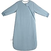 BubblePanda Rayon Made from Bamboo Sleep Sack 12-18 Months Long Sleeve Sleep Sack 1.5 Tog Supersoft Winter Baby Wearable Blanket with 2-Way Zipper Unisex Sleeping Bag for Babies Toddler