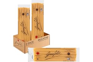 Garofalo – Premium Durum Wheat Semolina Bucatini Pasta, Italian Made, Bronze-Drawn, Al-Dente, One-Ingredient Pasta (2 pack)