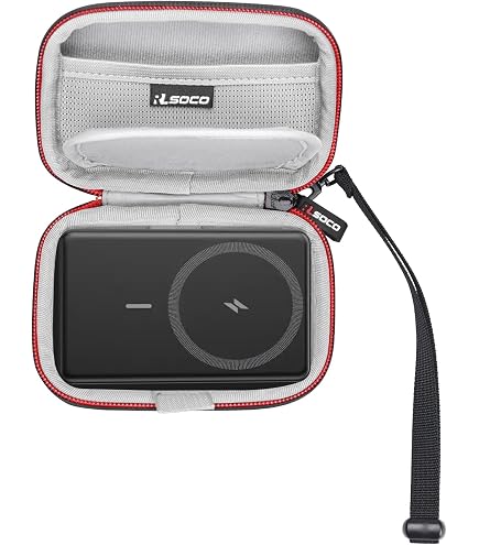 Étui De Transport Pour Batterie Anker MagGo 10K/6.6K - Protection Anti-Chute - Matériau EVA - Voyage Et Camping