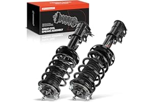 A-Premium Front Pair (2) Complete Strut and Coil Spring Assembly Compatible with Acura ILX 2016-2021, Driver and Passenger Side