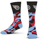 For Bare Feet NFL Unisex Shattered Camo Crew Sock Nfl