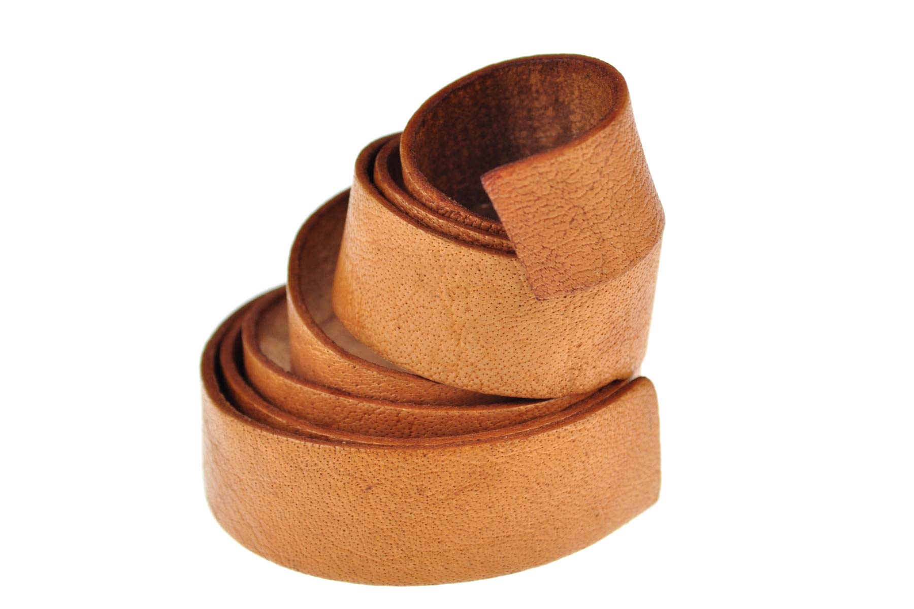 Esnado Leather Strap / Band / Cord, Flat 1 metre. Width/colour: selectable., Leather, walnut, Breite: 20 mm