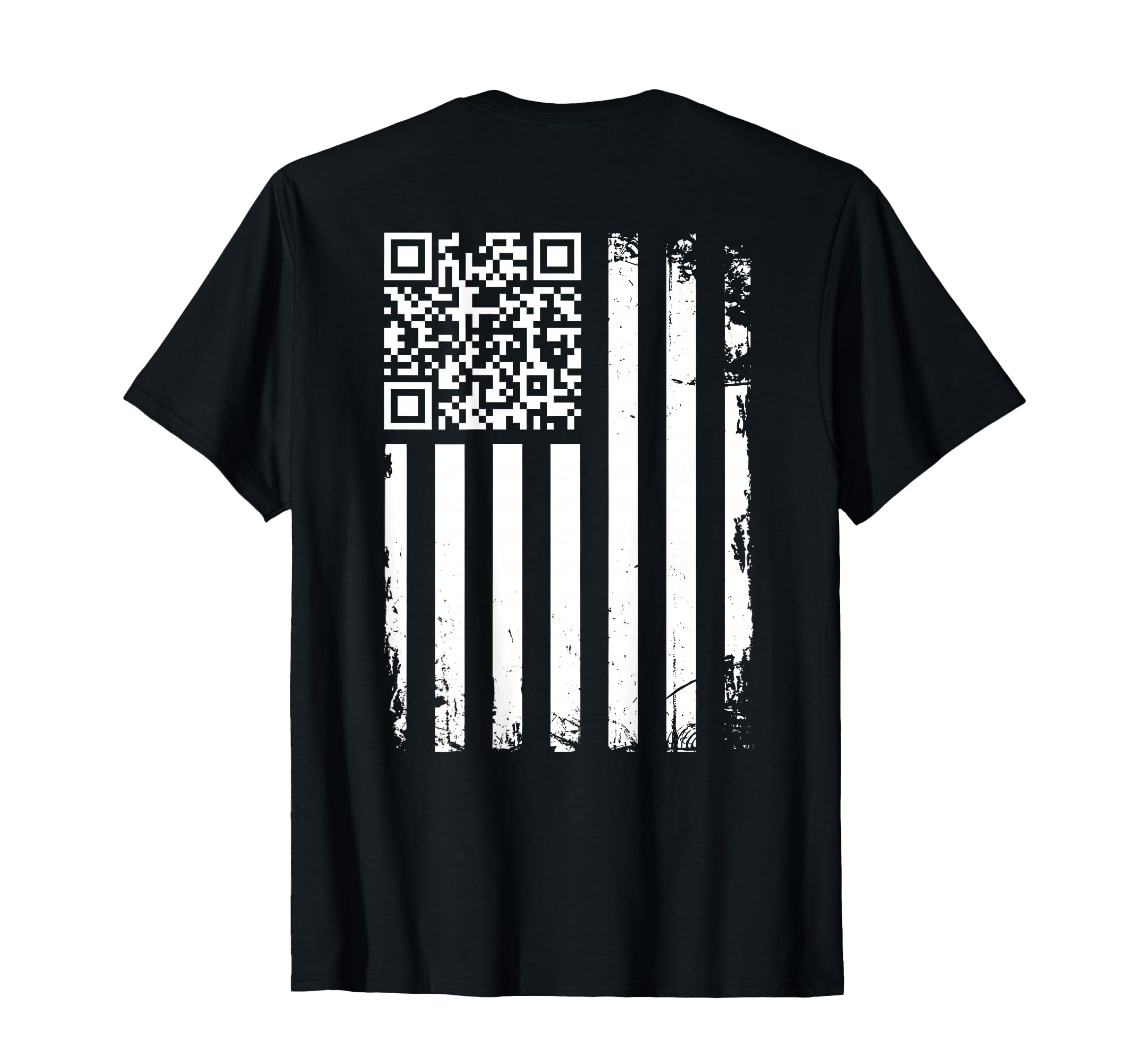 Photo 1 of (BACK) Funny QR Don't Be A Little Btch Code Saying Quote T-Shirt