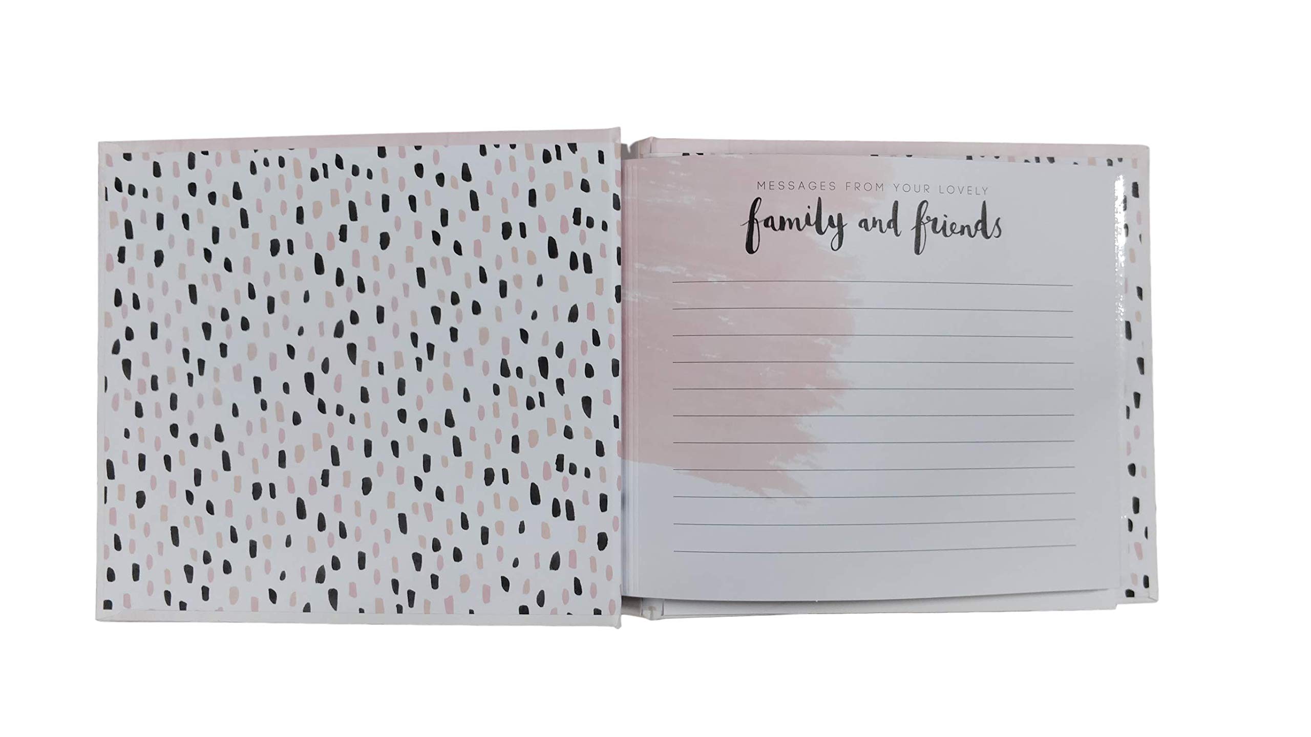 Luxe Birthday Guest Book With Photo Album by Hotchpotch - Pink 30th