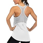 ICTIVE Workout Tank Tops for Women Sleeveless Yoga Shirts for Women Mesh Racerback Muscle Tank Tops