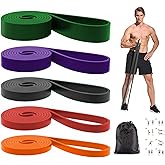 Resistance Bands, Pull Up Bands, Exercise Workout Bands for Working Out, Pull Up Assistance Bands Set for Men & Women, Body Stretching, Physical Therapy, Muscle Training