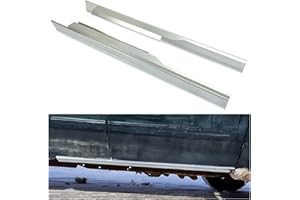 ECOTRIC Slip-On Outer Rocker Panels For Ford F150 1997-2003 Extended Cab XL XLT LH & RH Pair
