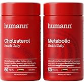 HumanN Cholesterol &amp; Metabolic Health Daily Bundle, Cholesterol &amp; Metabolic Balance Supplements, 120 Count