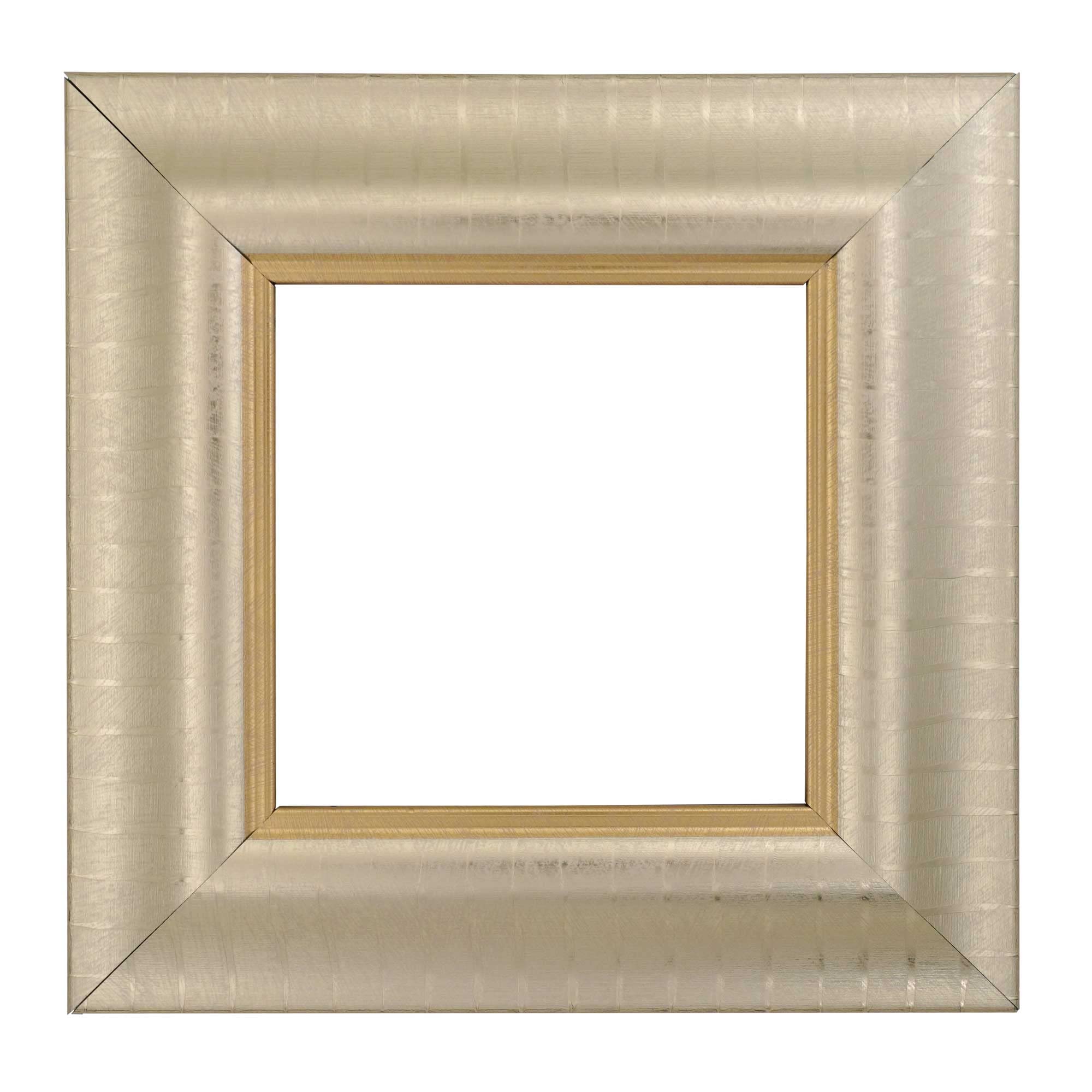 ElekTek Decorative Switch Surround Frame Cover Finger Plate Verona Champagne Silver Stripe