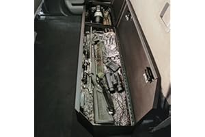 Tuffy Under‑Seat Lockbox for 2015–25 Ford F‑Series SuperCrew | Heavy‑Duty Steel, Weather‑Resistant & Quick‑Mount Security Safe