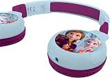 Lexibook Disney Frozen 2-in-1 Bluetooth Kids Headphones Blue Purple HPBT010FZ view 3