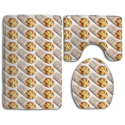 Amazon Com Cancaka Extra Soft Tub Shower Bath Rug Set Taco