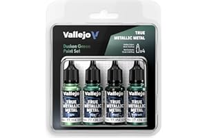 Vallejo True Metallic Metal SET 77257 Dusken Green (4x18ml)