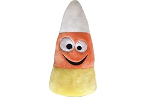 Huxley & Kent for Dogs | Kookie Korn | Halloween Power Plush Dog Toy with Squeaker | Funny Dog Toy Gift | Fun, Durable, and Safe | H&K Squeaky Dog Toys