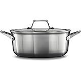 Calphalon Premier Stainless Steel 5-Quart Dutch Oven