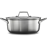 Calphalon Premier Stainless Steel 5-Quart Dutch Oven
