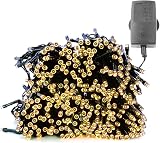 The Christmas Workshop 70740 Warm White LED Chaser Lights 13.9m 8 Modes view 1