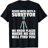 Amazon.com: Surveyor Evolution TShirt for Land Surveyors and