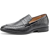 JITAI Mens Velvet Loafers Dress Shoes Loafers for Men Tuxedo Suit Shoes