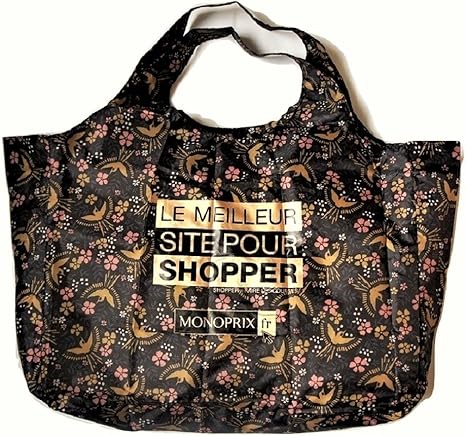 Amazon Co Jp モノプリ Monoprix エコバッグ 17 花 鳥 並行輸入品 ホーム キッチン