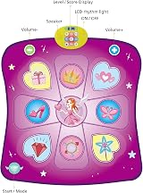 Rodzon Dance Mat Toys for Girls with LED Lights 3 Modes Adjustable Volume view 2