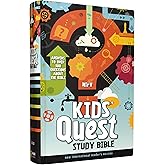 NIrV, Kids' Quest Study Bible, Hardcover: Answers to over 500 Questions about the Bible