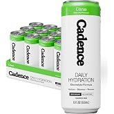 Cadence Electrolyte Drink - Citrus Flavor, 355ml x 12 | Science-Backed Hydration | Zero Sugar, Zero Caffeine | Sodium, Potassium &amp; Magnesium for Performance &amp; Recovery