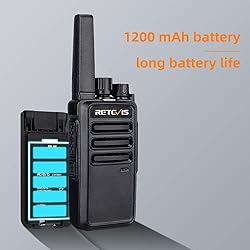 Retevis RT68 Walkie Talkies Rechargeable,Portable