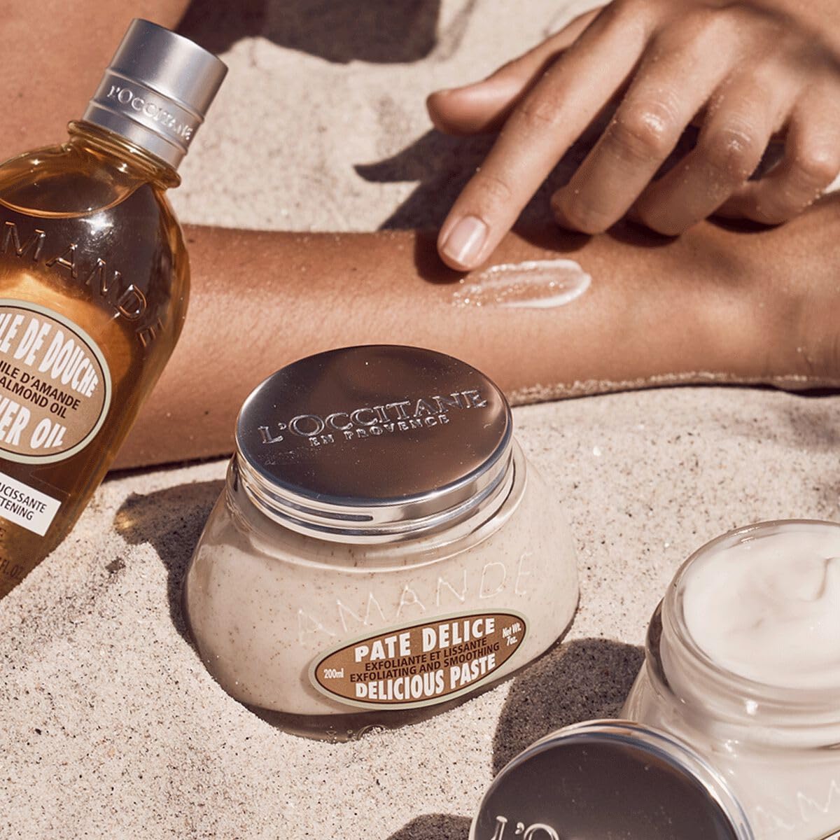 L'Occitane Exfoliating & Smoothing Almond Delicious Paste Body Scrub 7.40 fl oz