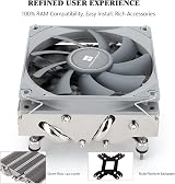 Thermalright AXP90-X53 Low Profile ITX CPU Cooler 53mm Height TL-9015 Fan AM5 view 4