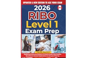 2026 RIBO Level 1 Exam Prep: Registered Insurance Brokers of Ontario Guide with Practice Questions & Answer Explanations to A