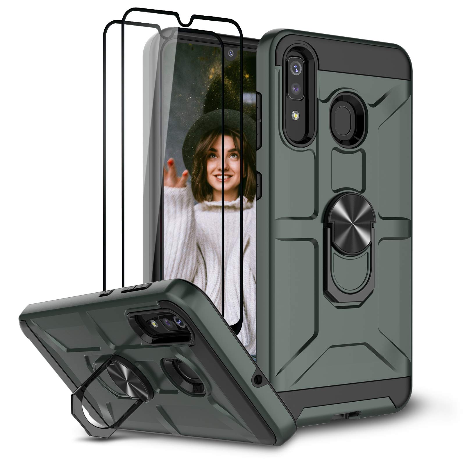 Jeylly Galaxy A20 Case, Galaxy A30 Case with Screen