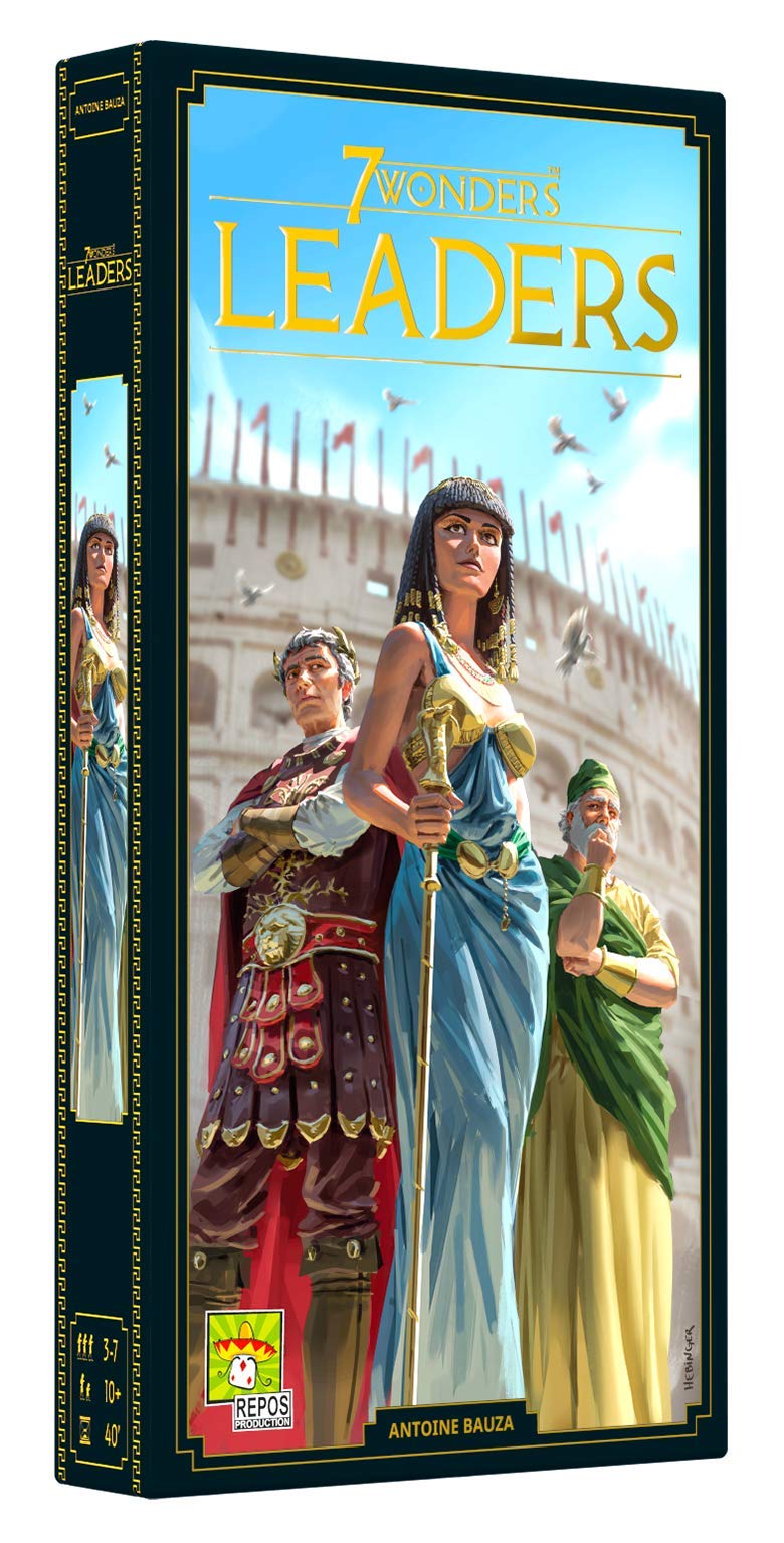 7 Wonders - Extension Leaders (Edition 2020) - Asmodee - Board Game - Strategy Game, French version