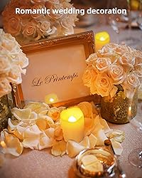 SHYMERY Flameless Votive Candles,Flameless
