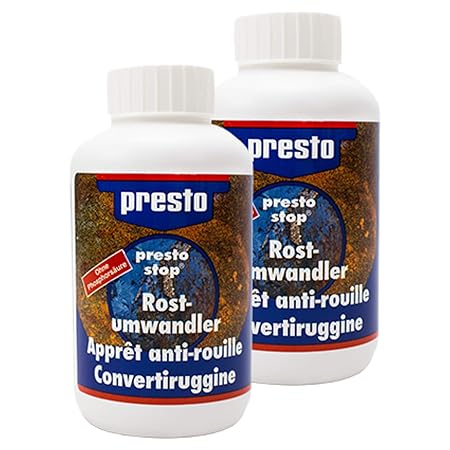 Presto 2X 603086 ROSTUMWANDLER GRUNDIERUNG Fahrzeuge Maschinen ANLAGEN 250 ml