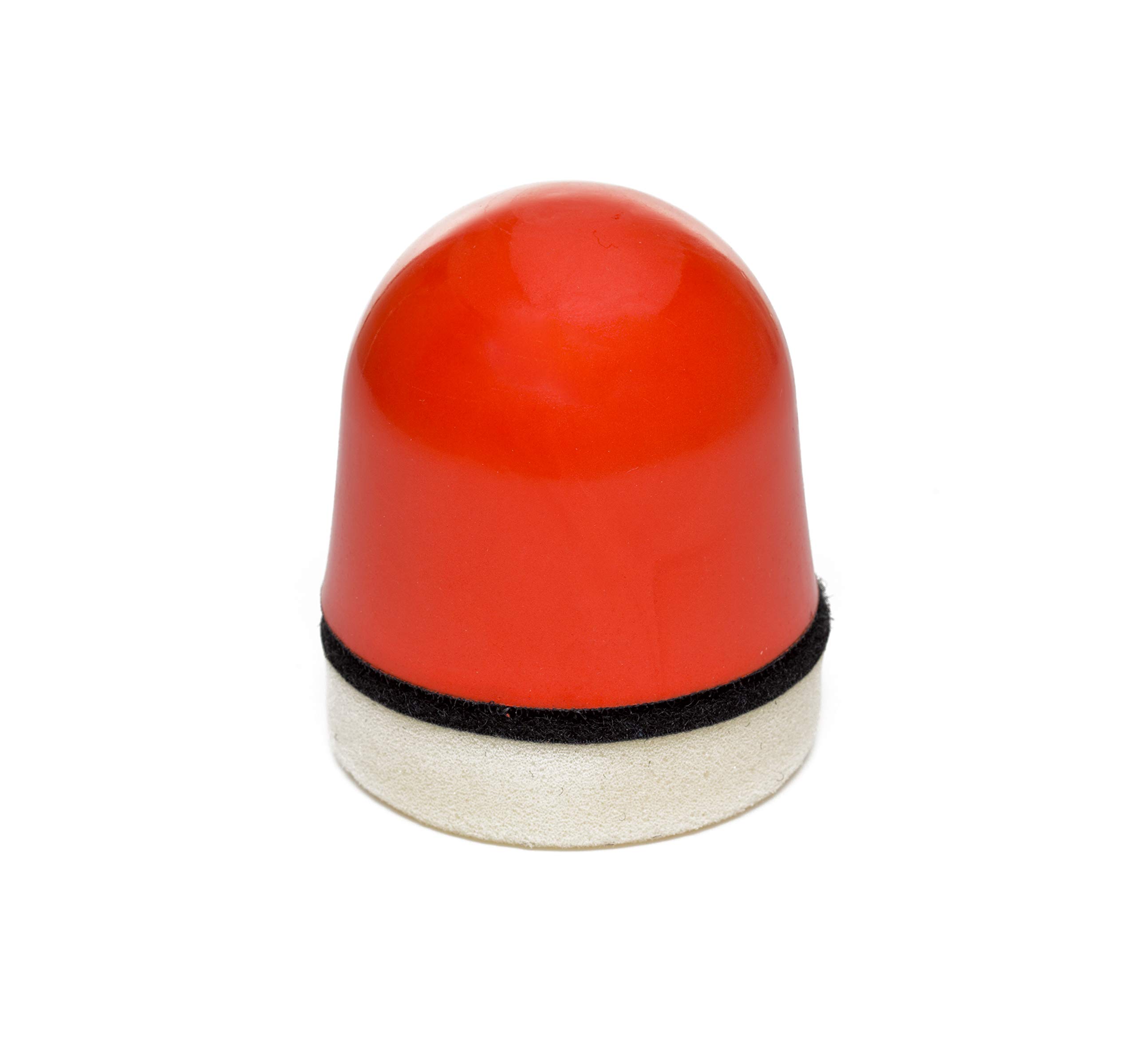 Glass Polish 3 inch (75 mm) Soft palm holder, Sanding Block, Handheld Pad with Soft Polishing Foam - GP15906