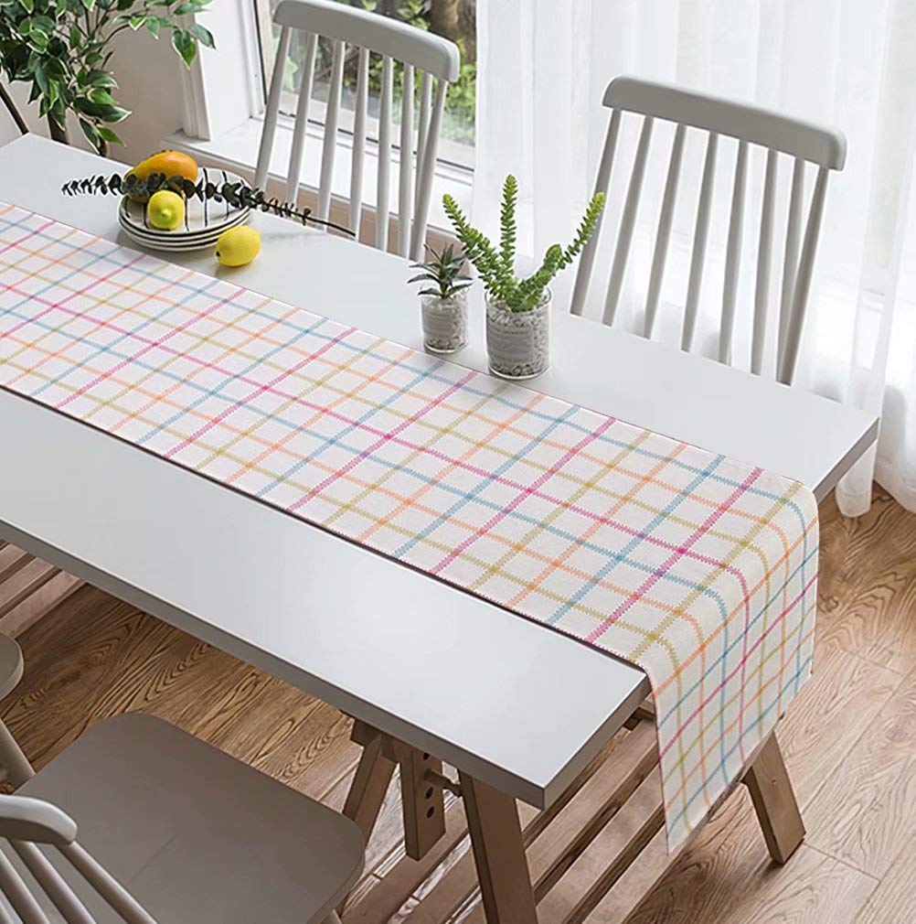 Best Shabby Chic Table Runner Plaid