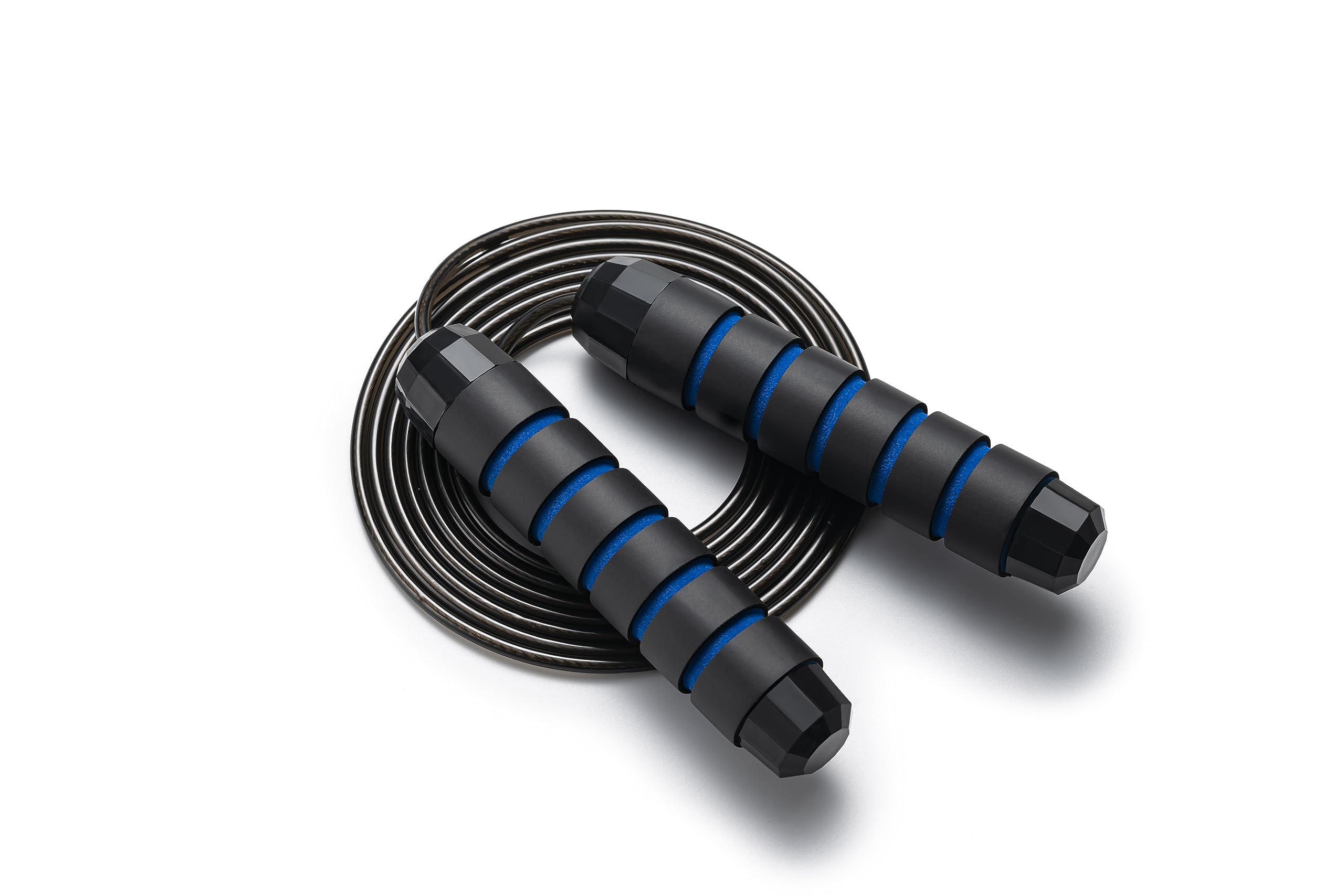 Photo 1 of BOOMIBOO Jump Rope, Adjustable Jump Ropes,Skipping Rope Tangle-Free Rapid Speed with Ball Bearings for Women Men Kids,Exercise & Slim Body Jumprope at Home School Gym