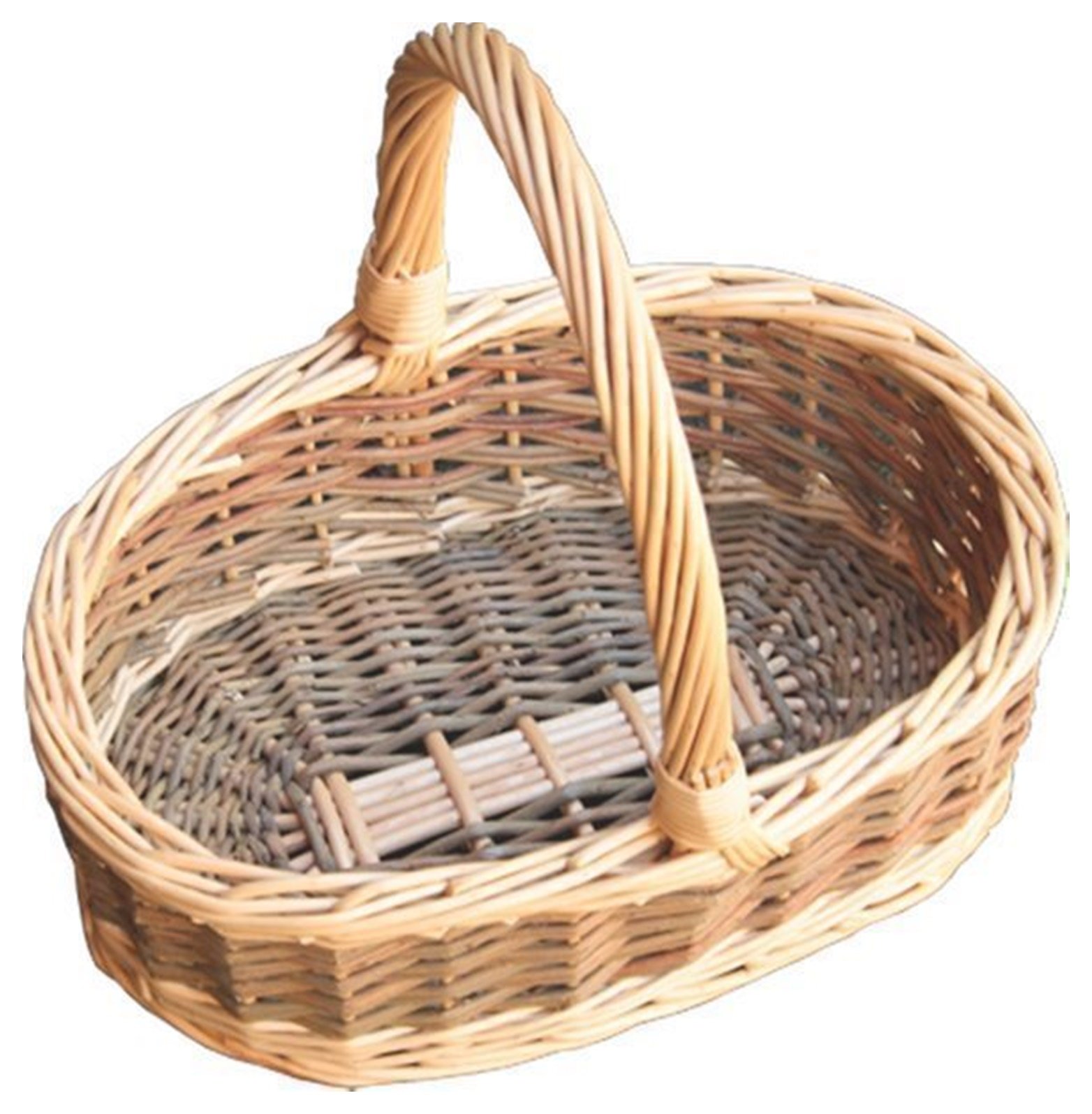 Red Hamper Mini Pennine Shopping Basket, Wicker, Brown, 22 x 31 x 11 cm