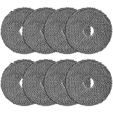 8 Pack Mop Pads for iRobot Roomba Plus 405 Combo/505 Combo Robot Vacuum Cleaner, Spin Cleaning Pads Replacement Parts Accessories Set
