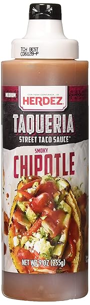 HERDEZ TAQUERIA STREET SAUCE SMOKY CHIPOTLE, MEDIUM, 9 OZ.