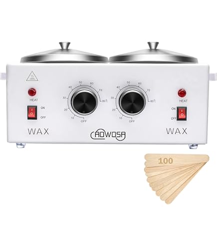 Amazon.com: Double Wax Warmer Professional Electric Wax Heater