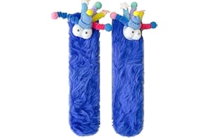 TFTSR Crazy Funny Fuzzy Silly Socks for Kids Women,Girls Fluffy Slipper Novelty Fun Socks,Boy Men Cute Cozy Soft Animal Socks