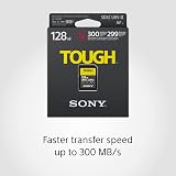Sony 128GB SF-G TOUGH SDXC UHS-II Card 300 MB/s Read 299 MB/s Write IP68 view 3